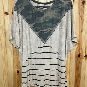 7th Roy Camo Boutique Top